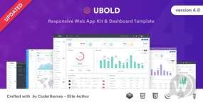 [4.0.1]Ubold -管理面板HTML5模板