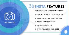 [1.0]Instasocial -具有创意过滤器和编辑工具的社交网络应用程序Android端源码