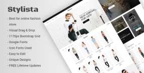 [v.1.0.7]Stylista – 自适应现代时尚时装店WooCommerce/WordPress电子商务主题