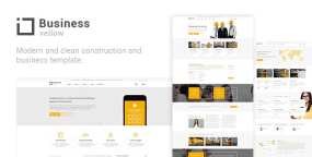 Yellow Business v1.0-建筑施工/建筑企业HTML5模板