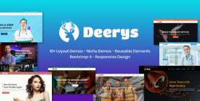 Deerys v1.0-响应式多功能HTML模板