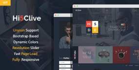 [v.1.3.0]Hi5Clive – 数字营销企业家WordPress主题