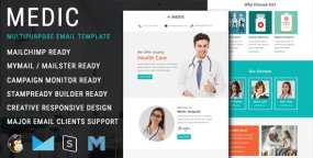 Medic v1.0-多用途自适应电子邮件HTML5模板
