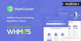 HostCluster(v2.4.1)虚拟主机托管WHMCS服务器WordPress主题