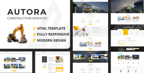 Autora v1.0-建筑行业建筑企业HTML5模板