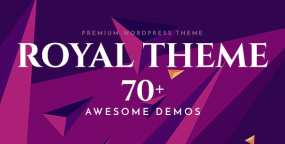 Royal Theme(v6.5.2)带70组演示通用企业建站WordPress主题