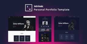 Intrinsic  v1.0-创意个人作品集HTML5模板