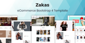 Zakas v1.0-时尚电子商务HTML5模板