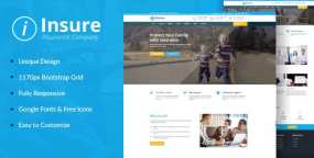 Insure v1.0-保险，金融和商业HTML5模板