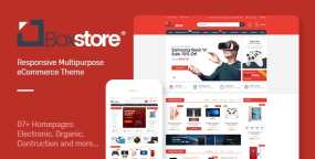 BoxStore 1.0 多功能多商户数码产品店Prestashop主题