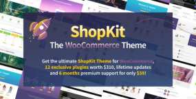 ShopKit WordPress主题_外贸商店电子商务网站模板