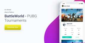 BattleWorld带后台PUBG锦标赛Android应用APP源码V20200514