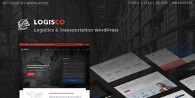 WordPress主题Logisco 1.0.7 – 现代自适应物流运输企业WordPress企业官网主题