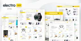 Electro v2.0 – 数码产品店电子商务HTML5模板