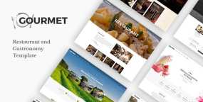 Gourmet v1.0-餐厅和美食网站HTML5模板自适应手机