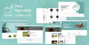 Pure Ayurveda v1.0-康复中心/按摩中心响应式HTML5模板