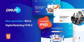 Onum v1.0-SEO代理机构和市场营销HTML5模板