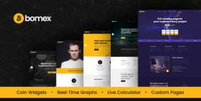 Bomex v1.0-加密货币和比特币HTML5模板