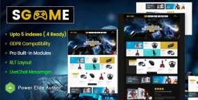 SGame V1.0.1-响应式电脑游戏配件商店OenCart主题（包括3个移动布局）