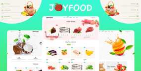 JoyFood杂货店/超市/有机食品/水果/蔬菜电子商务Shopify主题