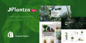 【Plantza v1.0.0】花艺园艺与室内植物类产品Shopify主题
