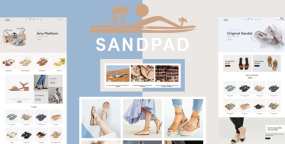 Sandpad V1.0.0 -凉鞋和鞋类鞋子自适应Shopify主题