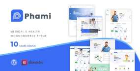 Phami(v1.0.5) 医疗保健/网上药店WooCommerce主题