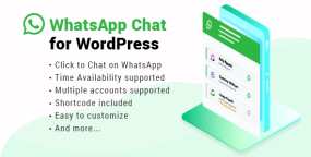 WhatsApp Chat for WordPress_在线客服WhatsApp聊天插件