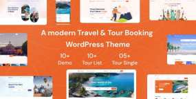 Tourio_旅游预订WordPress主题_旅游运营商网站模板