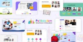 Pallikoodam院校教育WordPress主题_在线课程网站模板