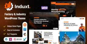 Induxt v1.1_WordPress机械设备与工程技术公司主题