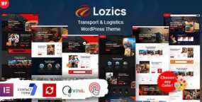 Lozics WordPress主题_货运物流运输业网站模板