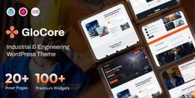 GloCore WordPress主题_工业制造工程企业官网模板