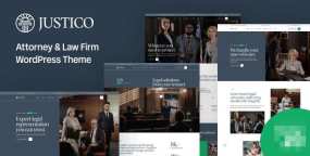 Justico法律顾问WordPress主题_律师事务所网站模板