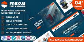 Frexus WordPress物流运输主题｜物流运输企业建站模板