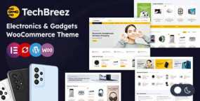 Techbreez WordPress主题_数码3C跨境电商模板