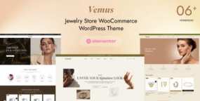 Vemus WordPress主题_6首页珠宝首饰商城网站模板