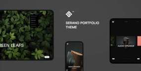 Serano(v1.7)创意设计摄影作品网WordPress主题