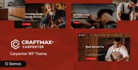 Craftmax WordPress主题_木工工匠建筑维修建站模板