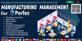 Manufacturing Management_Perfex生产制造管理模块
