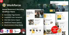 Workforce WordPress主题_招聘与猎头机构网站模板