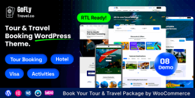 Gofly v1.5.5_旅行社WordPress主题_旅游预订网站模板