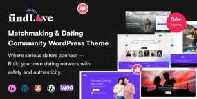 FindLove婚恋交友社区WordPress主题 | 同志交友网站模板