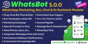 WhatsBot破解版_WhatsApp营销机器人Perfex模块