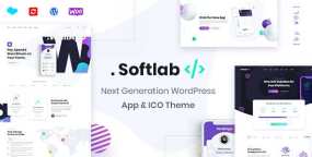 WordPress主题Softlab 1.3.16_IT公司与软件开发网站模板