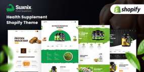 Shopify主题Suxnix_健康保健品电商独立站模板