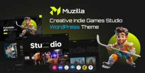 Muzilla主题v1.0_WordPress独立游戏工作室建站主题