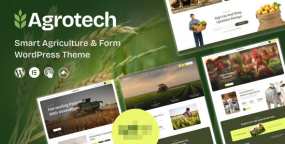 AgroTech v1.1 WordPress有机农场/农业企业网站模板