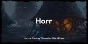 Horr WordPress主题_恐怖游戏开发工作室网站模板