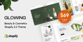 Glowing美容化妆品电商Shopify主题v1.2.2_美妆行业电商模板